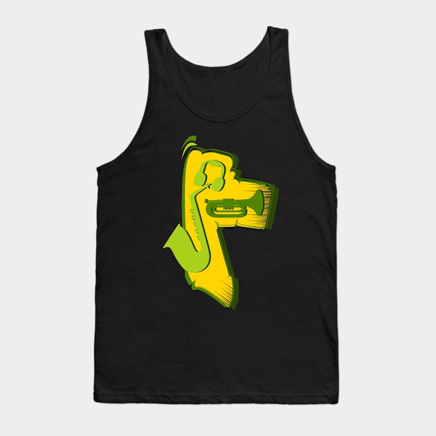 Jazz festival Tank Top by Degiab